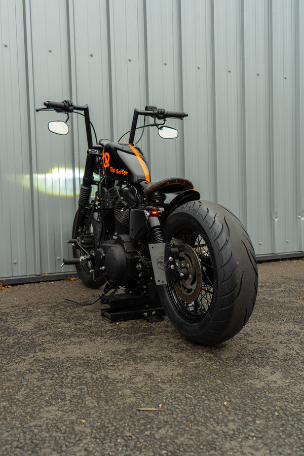 Poulson - Side Mount Number Plate Bracket with LED Bolt