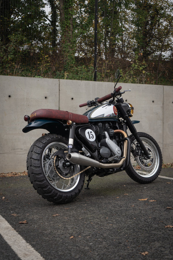 DID Gold Chain and JT sprocket upgrade - BSA Gold Star