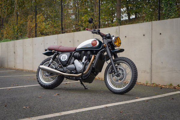 POULSON X BSA GOLD STAR SCRAMBLER Highland Green Build