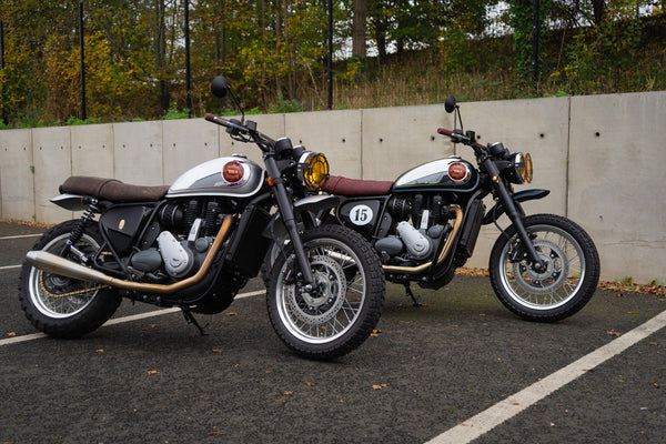 POULSON X BSA GOLD STAR SCRAMBLER Highland Green Build