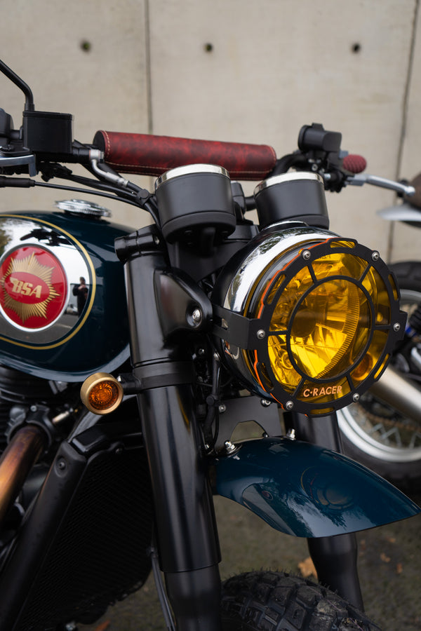 POULSON X BSA GOLD STAR SCRAMBLER Highland Green Build