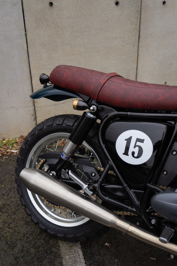 POULSON X BSA GOLD STAR SCRAMBLER Highland Green Build