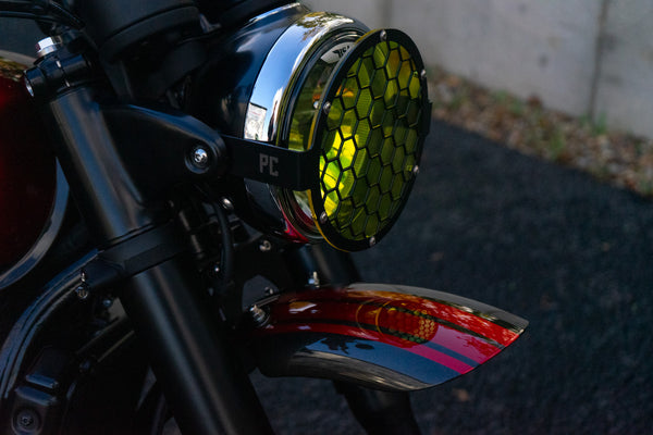 POULSON Gold Star Scrambler front Mud Guard bracket
