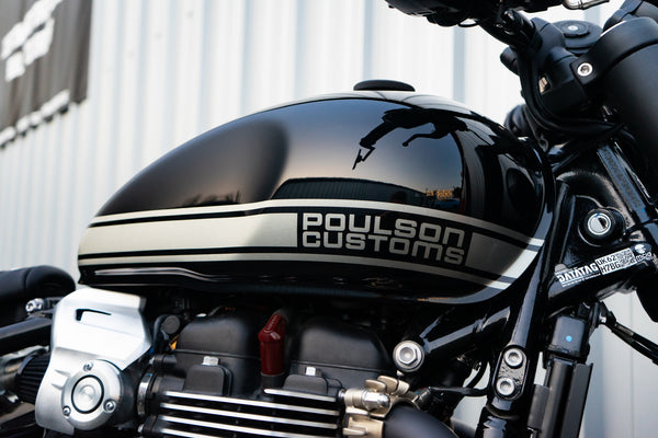 Triumph Bobber - WIDE WHEEL - Mustang Silver