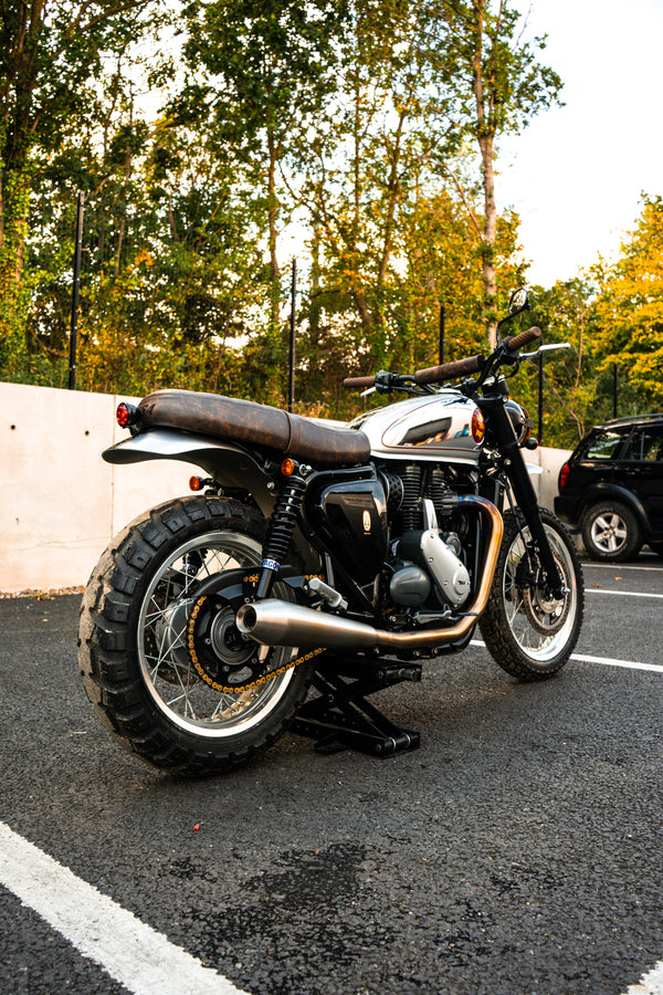 DID Gold Chain and JT sprocket upgrade - BSA Gold Star