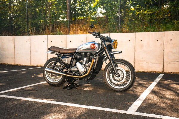 POULSON X BSA GOLD STAR SCRAMBLER 650cc