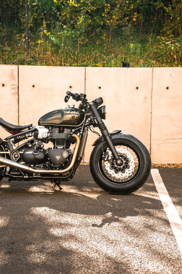 'The British Bobber' Full wide wheel custom
