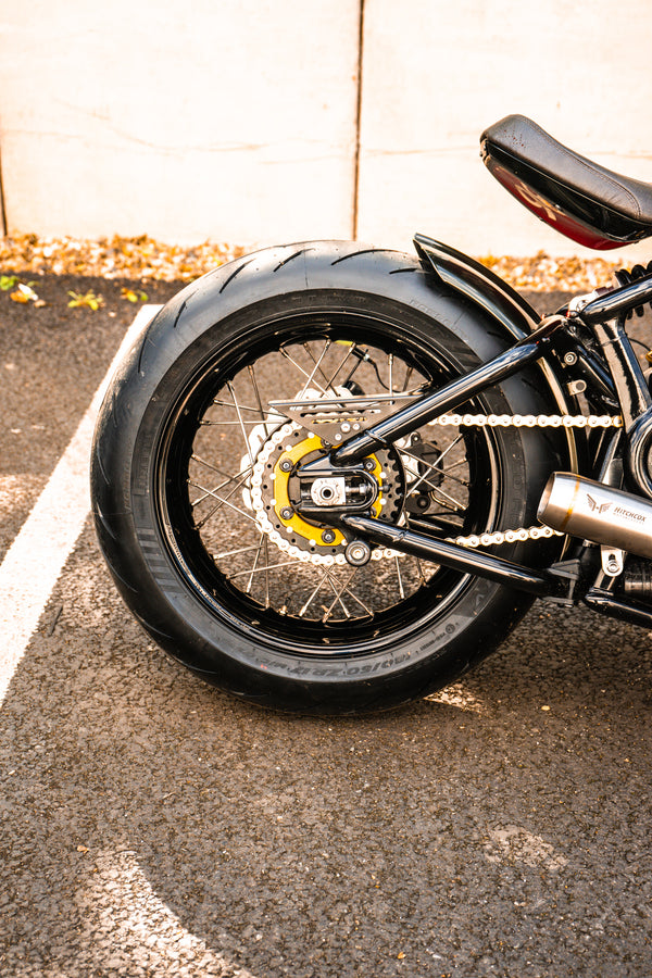 'The British Bobber' Full wide wheel custom