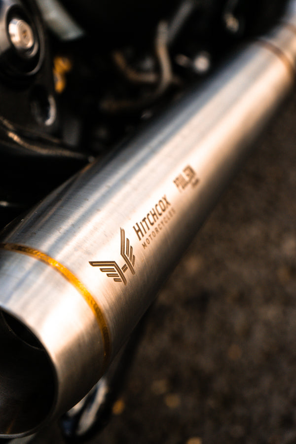 'The British Bobber' Full wide wheel custom