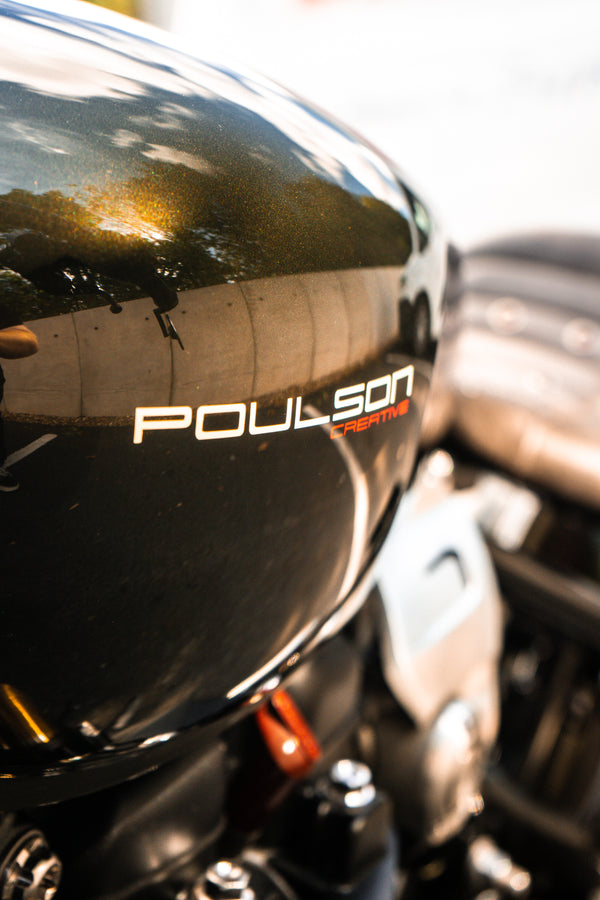 'The British Bobber' Full wide wheel custom