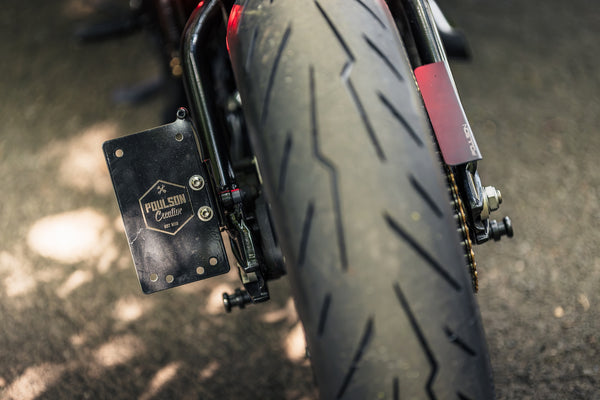 'The Knight Bobber' Full wide wheel custom