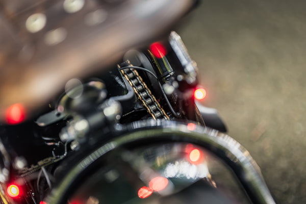 'The Knight Bobber' Full wide wheel custom