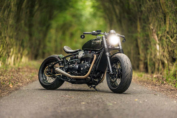 'The British Bobber' Full wide wheel custom