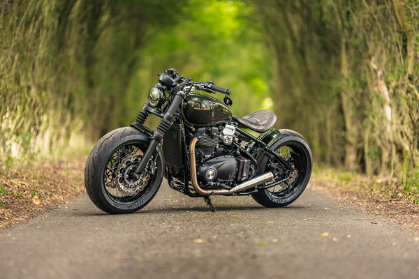 'The British Bobber' Full wide wheel custom