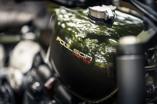 'The British Bobber' Full wide wheel custom