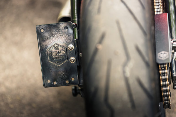 'The British Bobber' Full wide wheel custom