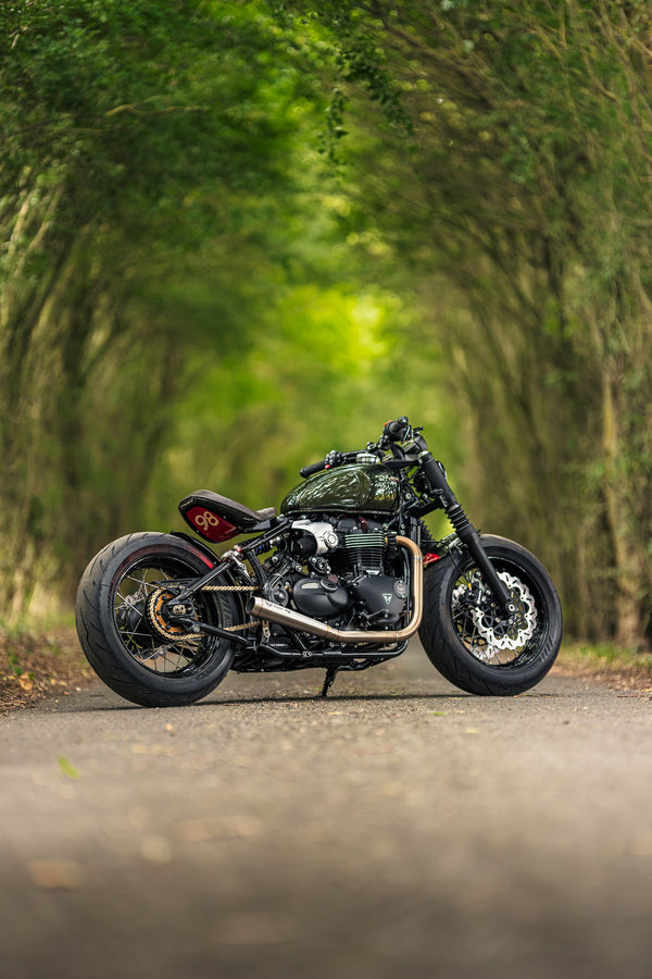 'The British Bobber' Full wide wheel custom