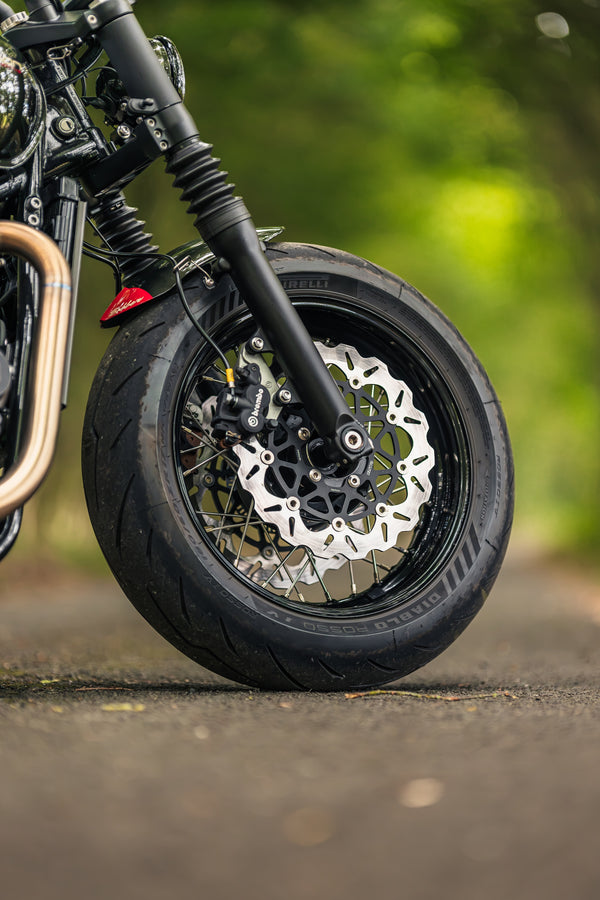 'The British Bobber' Full wide wheel custom