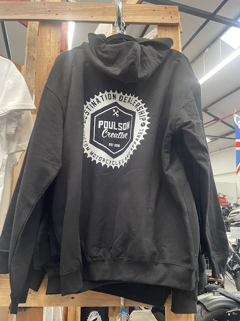 Poulson Creative - Shop Hoodie - Black