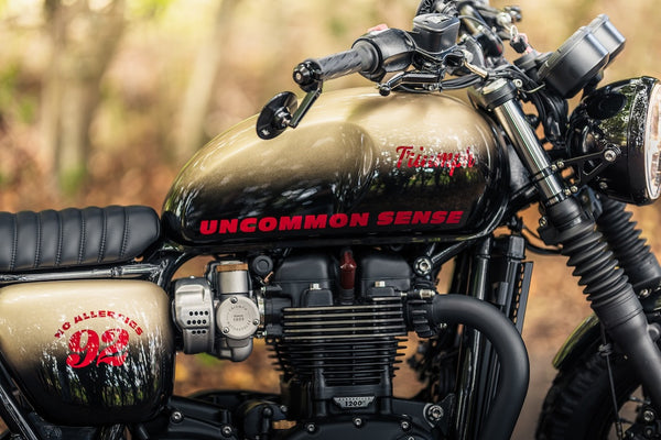 "Uncommon Sense" Triumph T120 Custom
