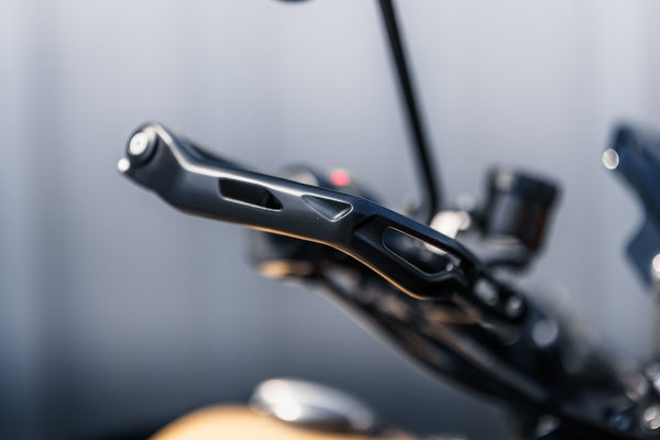 Poulson custom Fork covers to fit Triumph as seen on the 'Jackal'