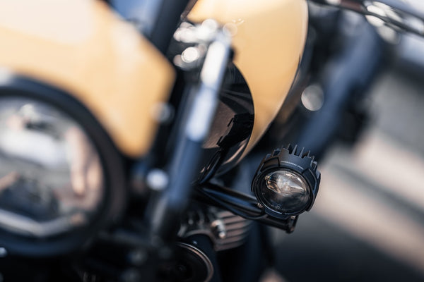 Poulson custom Fork covers to fit Triumph as seen on the 'Jackal'