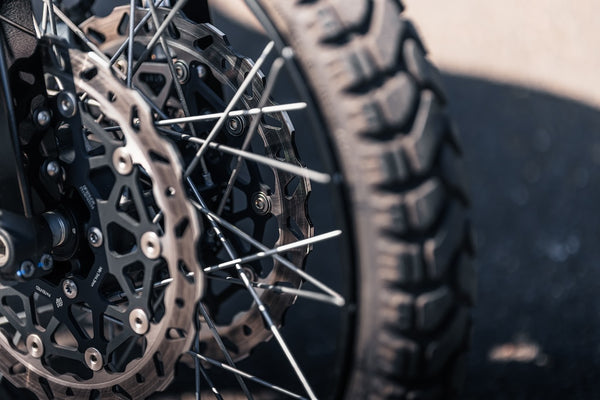 Poulson custom Fork covers to fit Triumph as seen on the 'Jackal'