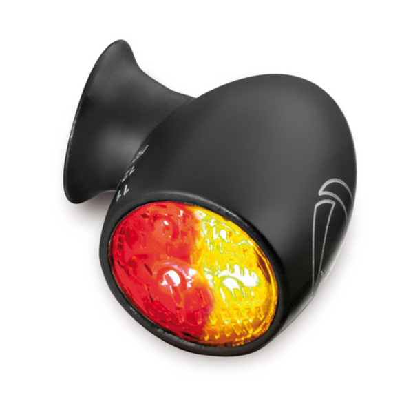 Poulson - Triumph Bobber rear frame LED light brackets - Kellerman Atto