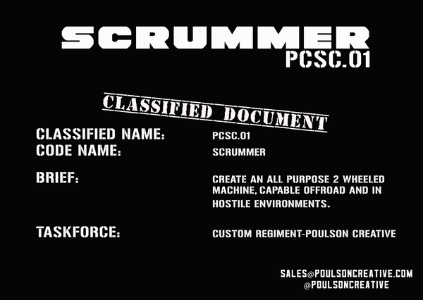 Triumph Scrambler - SCRUMMER