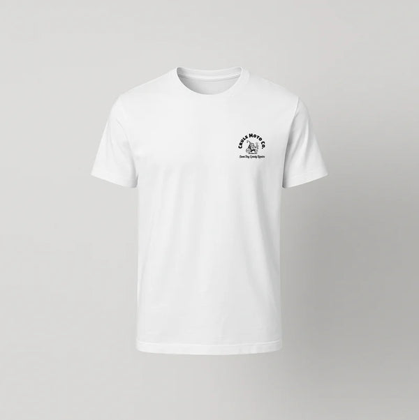 Crule Speed Shop Tee - Black & White