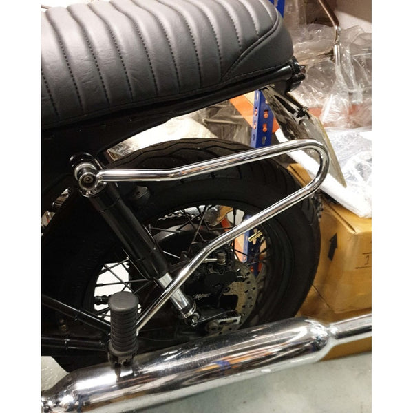 Motone AC Pannier/Luggage Rails - Pair - Polished