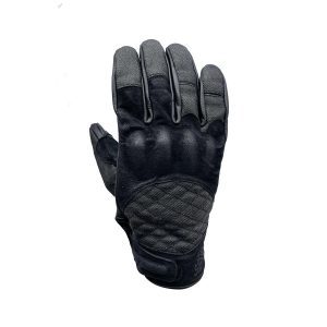 Age of Glory - Shifter Gloves Black leather and Denim