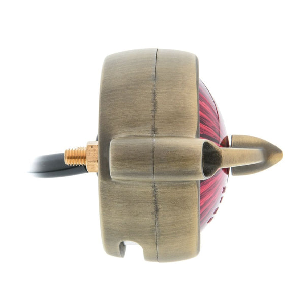 Motone Bel Air Tail Light - LED - Brushed Brass