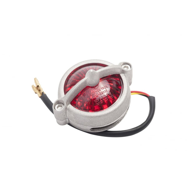 Motone Bel Air Tail Light - LED - Shot Blast