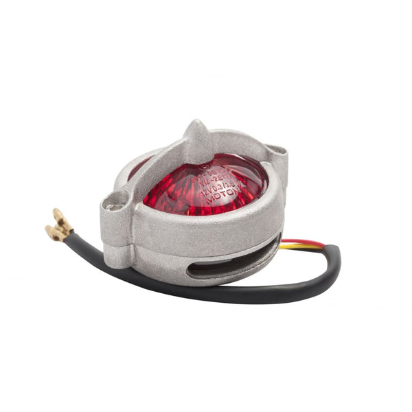 Motone Bel Air Tail Light - LED - Shot Blast