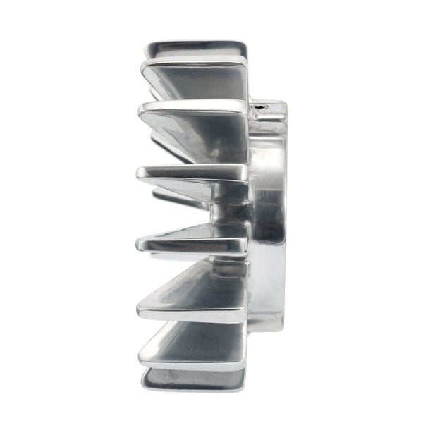 Motone POLISHED Big Fin Exhaust Clamps - EFI