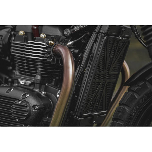 Motone Billet Radiator Guard Kit - Union Jack KNS001