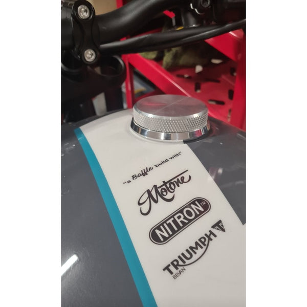 Motone Billet Ring Adapter for fitting Motone Gas Caps to Speed Twin/T