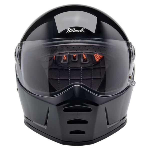 Biltwell Lane Splitter Helmet Gloss Black