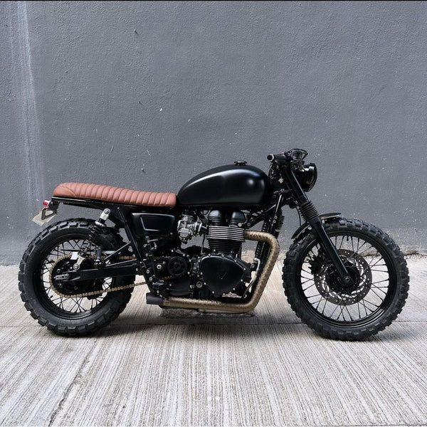 Motone Bonneville Skinny Seat - The Krait - Brown