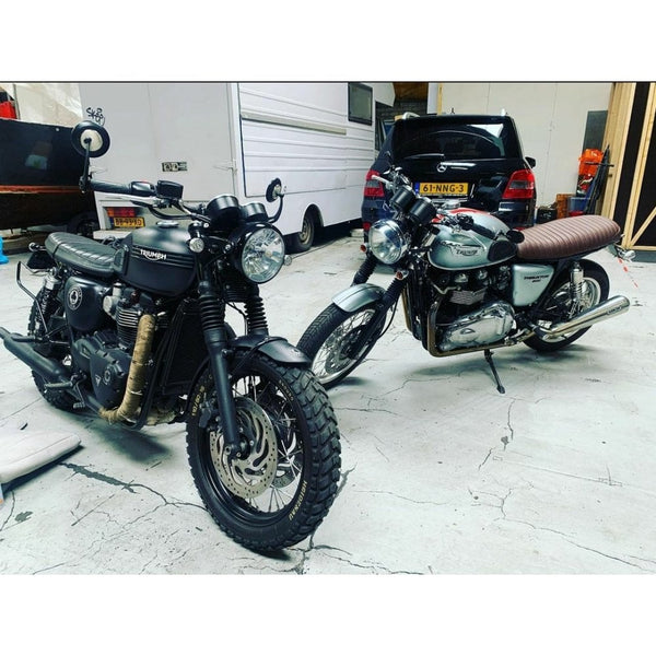 Motone Bonneville Skinny Seat - The Krait - Brown