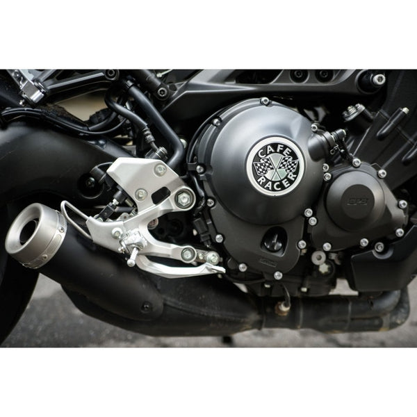 Motone Cafer Racer - Petrol Tank / Side Panel Emblem - Billet