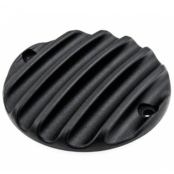 Motone Clutch Badge - Ribbed - Black