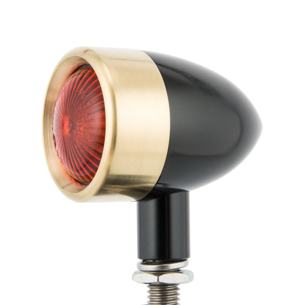 Motone Custom Billet Indicator Turn Signals - Set of 4 - Black