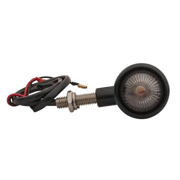 Motone Billet Turn Signals - PAIR - BLACK - M10