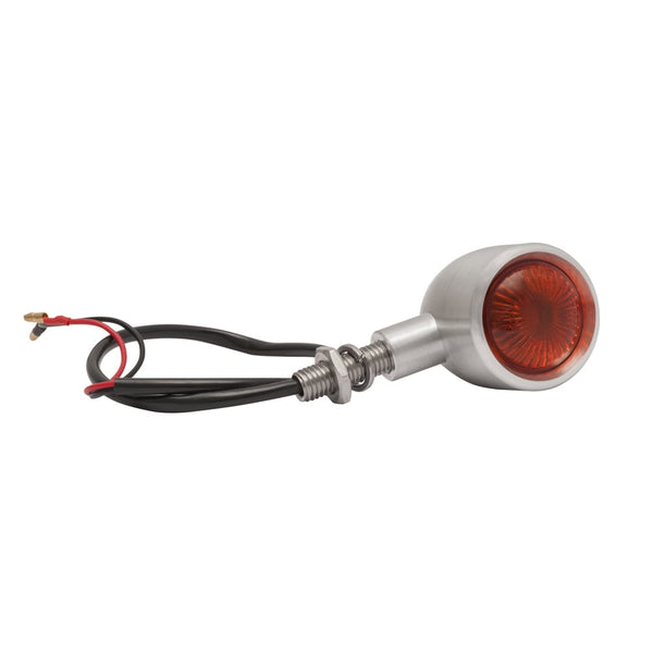 Motone Custom Billet Indicator Turn Signals - Set of 4 - Brushed