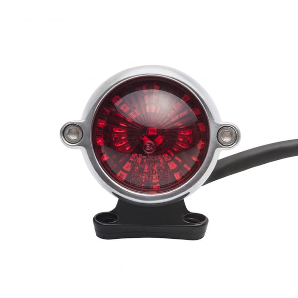 Motone Eldorado Tail Light + Fender Mount Kit - Black/Polish