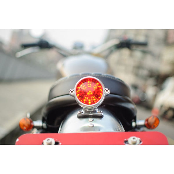 Motone Eldorado Tail Light + Fender Mount Kit - Polish
