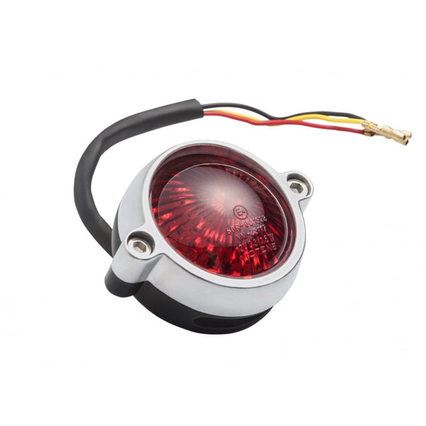 Motone Eldorado Tail Light - LED - Black/Polish