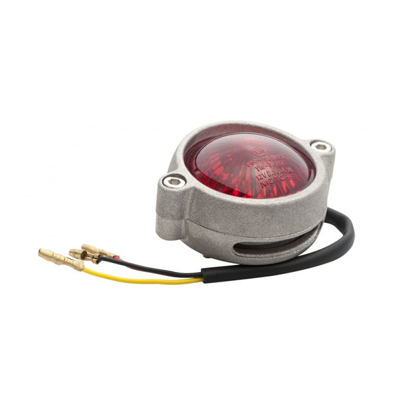 Motone Eldorado Tail Light - LED - Shot Blast